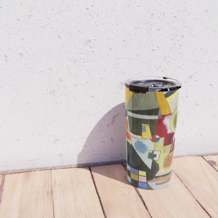 Wassily Kandinsky | Kandinsky Swinging | Swinging Travel Mug Gallery Image 4