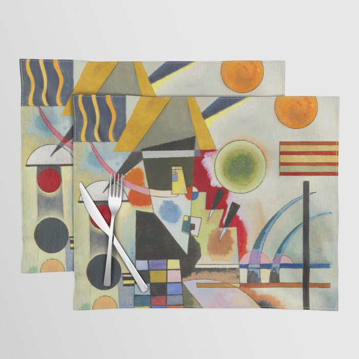 Wassily Kandinsky | Kandinsky Swinging | Swinging Placemat Gallery Image 1
