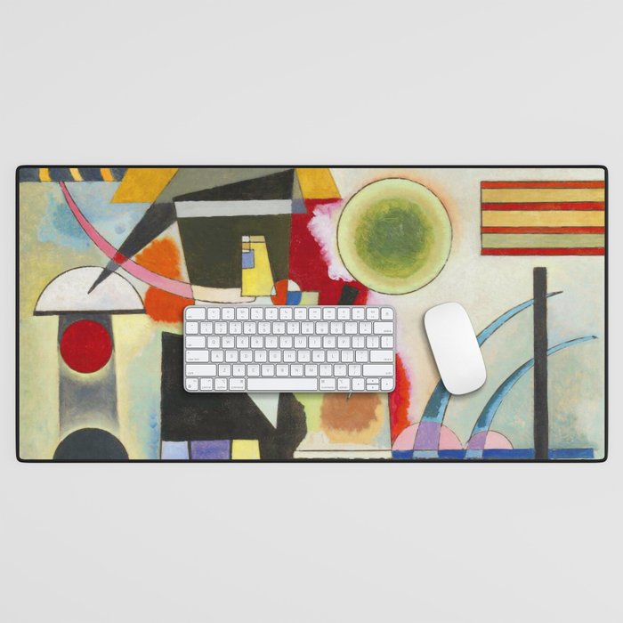 Wassily Kandinsky | Kandinsky Swinging | Swinging Desk Mat Gallery Image 1
