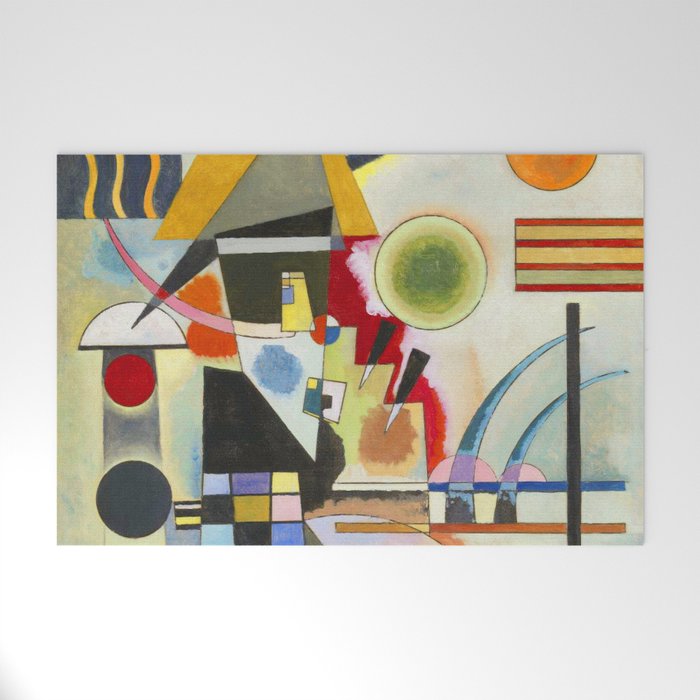Wassily Kandinsky | Kandinsky Swinging | Swinging Welcome Mat Gallery Image 1