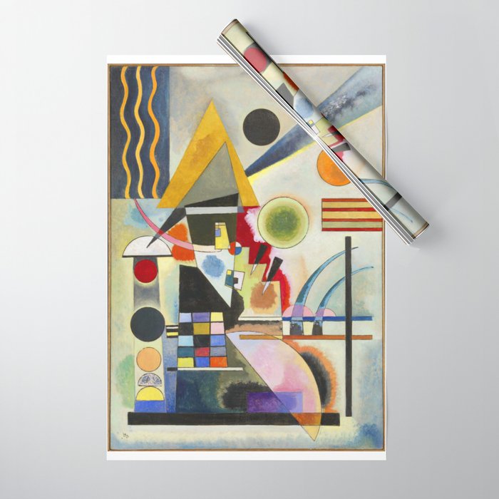 Wassily Kandinsky | Kandinsky Swinging | Swinging Wrapping Paper Gallery Image 1