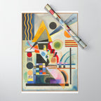 Wassily Kandinsky | Kandinsky Swinging | Swinging Wrapping Paper Gallery Image 1