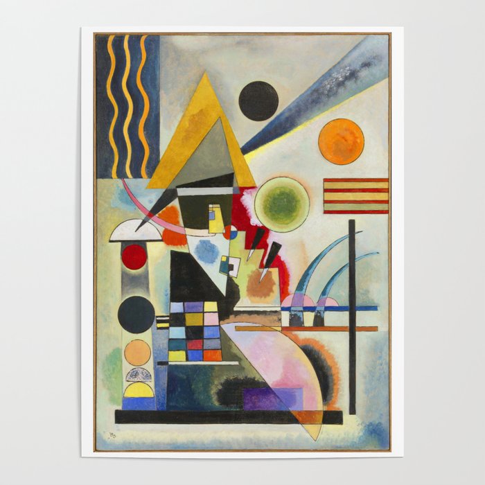 Wassily Kandinsky | Kandinsky Swinging | Swinging Poster Gallery Image 4
