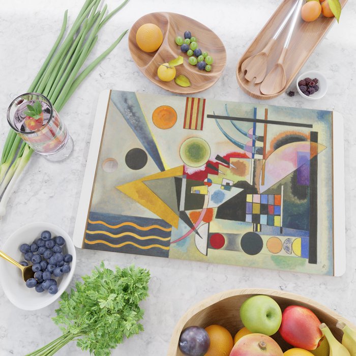 Wassily Kandinsky | Kandinsky Swinging | Swinging Cutting Board Gallery Image 2