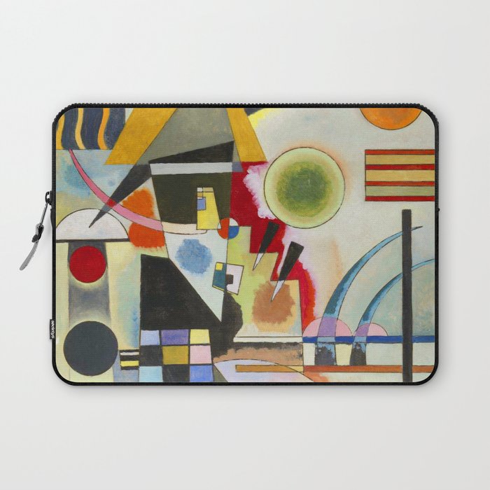 Wassily Kandinsky | Kandinsky Swinging | Swinging Laptop Sleeve Gallery Image 1