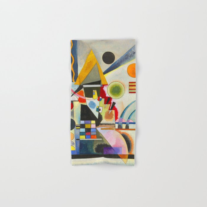 Wassily Kandinsky | Kandinsky Swinging | Swinging Bath Towel Gallery Image 1