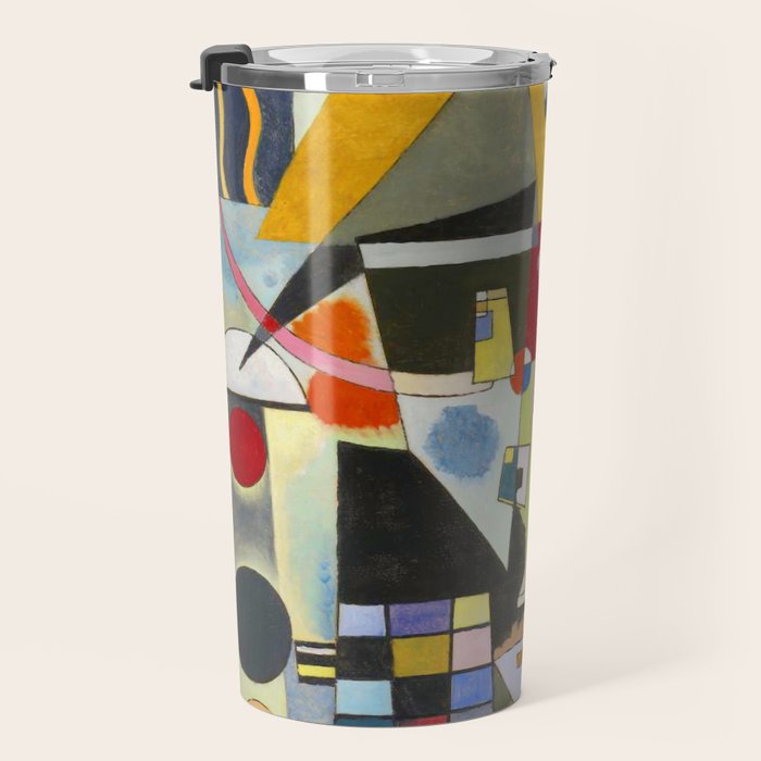 Wassily Kandinsky | Kandinsky Swinging | Swinging Travel Mug Gallery Image 3