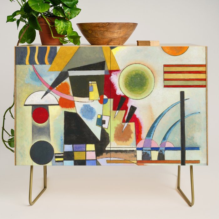 Wassily Kandinsky | Kandinsky Swinging | Swinging Credenza Gallery Image 1
