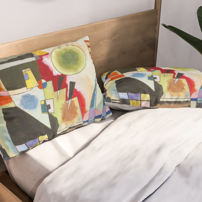 Wassily Kandinsky | Kandinsky Swinging | Swinging Pillow Sham Gallery Image 2