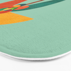 Koala on Coconut Tree Bath Mat Gallery Image 3