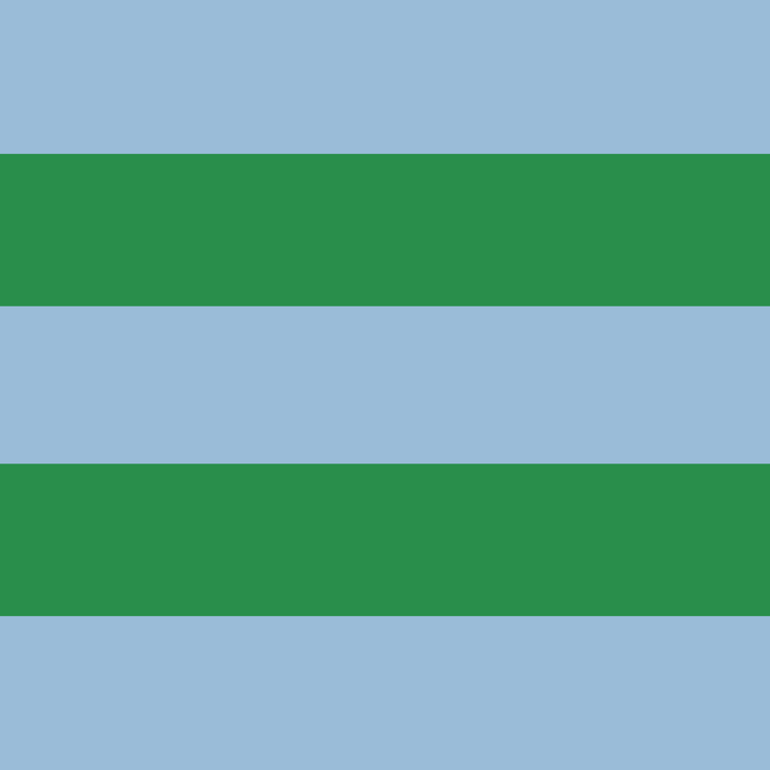 Bold Stripes in Green and Light Blue Coffee Mug Gallery Image 2