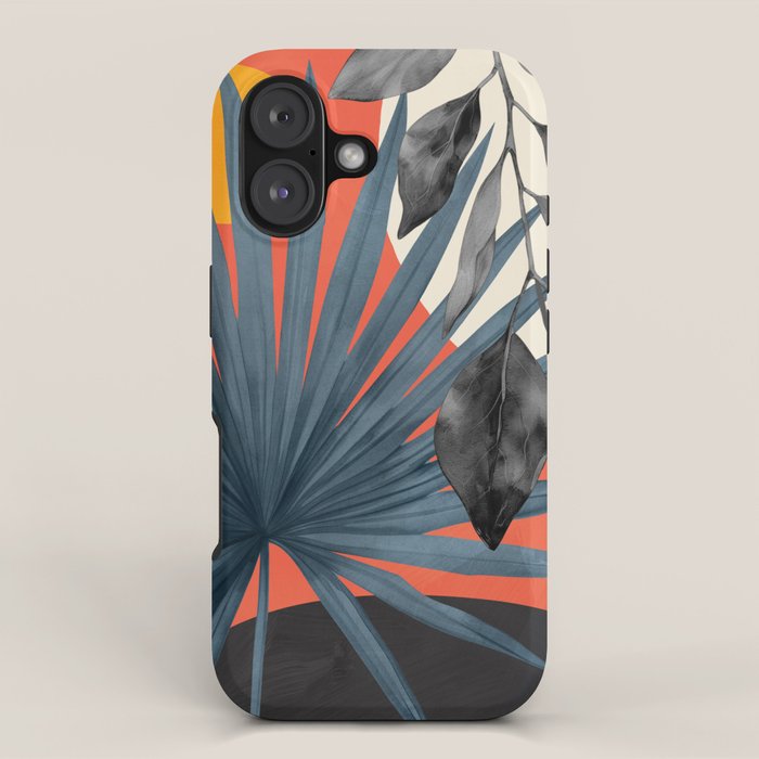 Abstract Tropical Art 22 iPhone Case Gallery Image 1