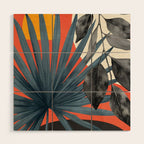Abstract Tropical Art 22 Wood Wall Art Gallery Image 1