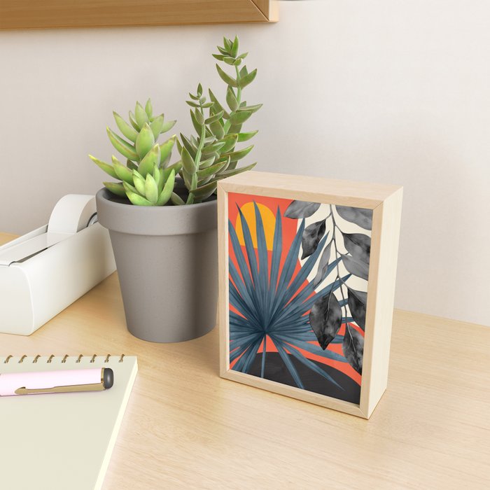 Abstract Tropical Art 22 Mini Art Print Gallery Image 2