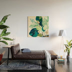 Indigo Plant II Wood Wall Art Gallery Image 2