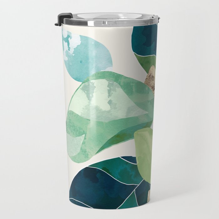Indigo Plant II Travel Mug Gallery Image 3