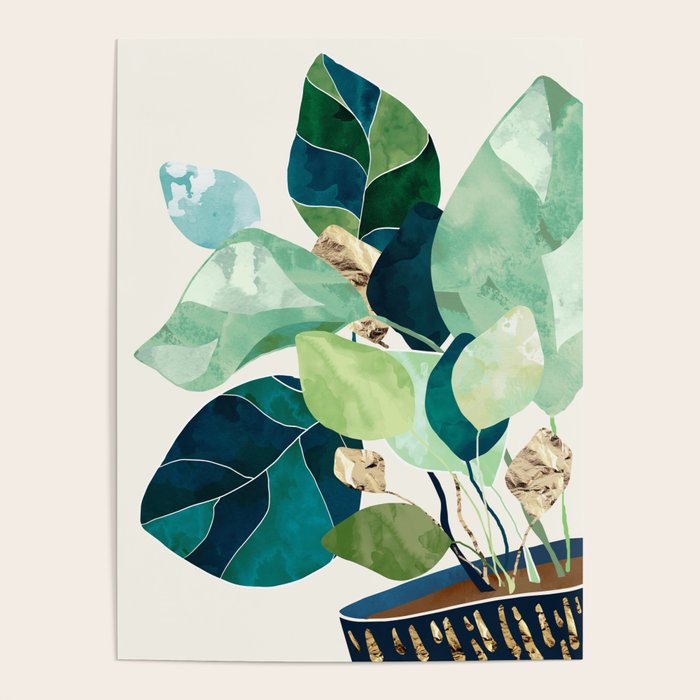 Indigo Plant II Poster Gallery Image 4