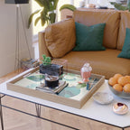Indigo Plant II Serving Tray Gallery Image 2