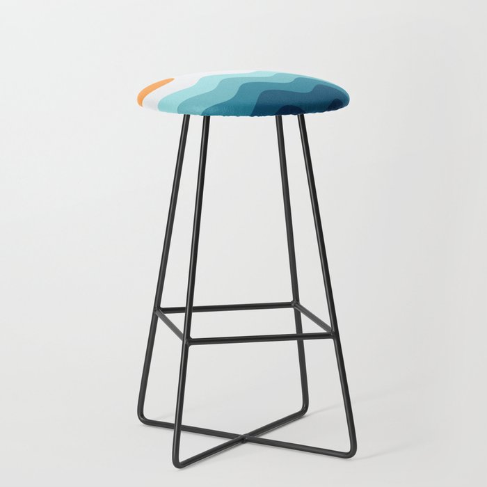 Abstract Landscape 14 Stool Gallery Image 1