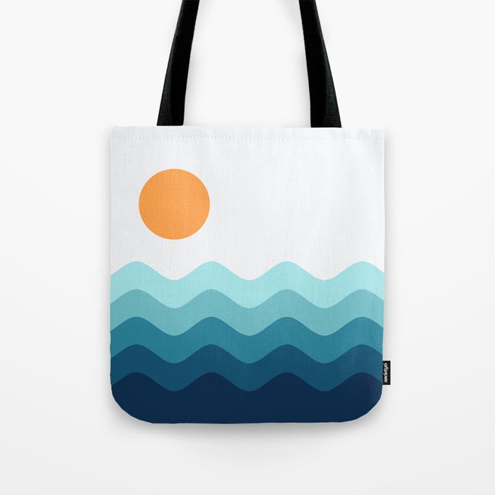 Abstract Landscape 14 Tote Bag Gallery Image 1