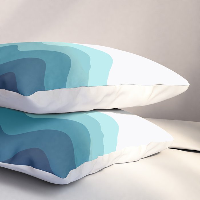 Abstract Landscape 14 Pillow Sham Gallery Image 3