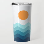 Abstract Landscape 14 Travel Mug Gallery Image 3