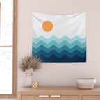 Abstract Landscape 14 Wall Tapestry Gallery Image 2