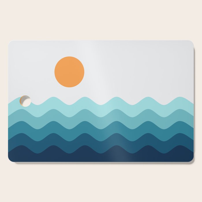 Abstract Landscape 14 Cutting Board Gallery Image 1