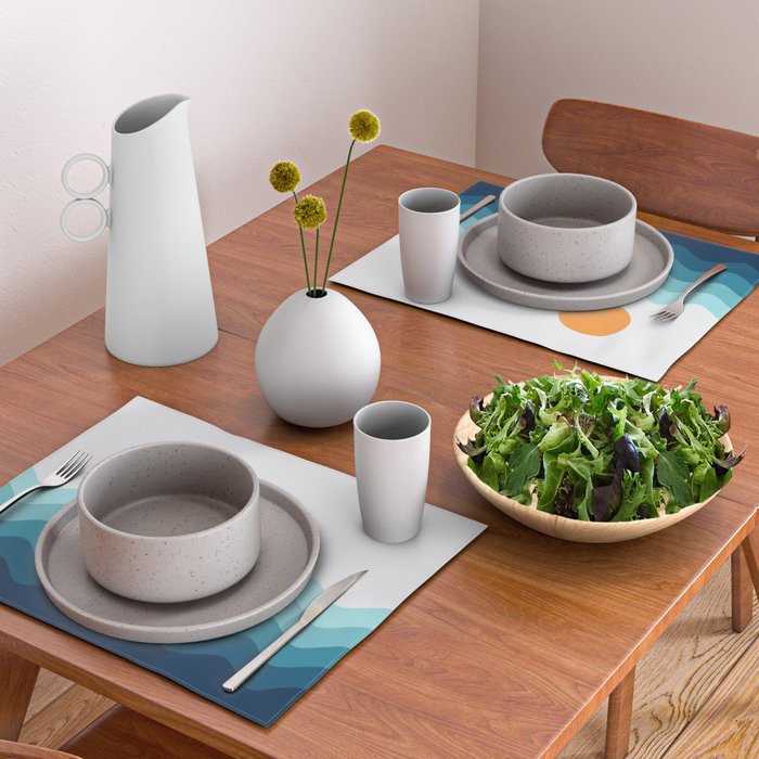 Abstract Landscape 14 Placemat Gallery Image 2