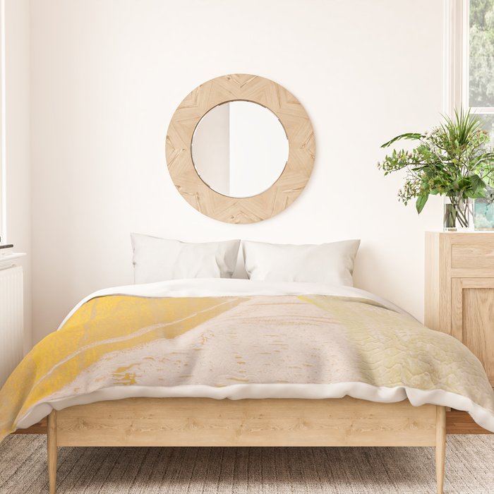 The First Light #1 Duvet Cover Gallery Image 3