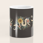 Year of the Snake - 2025 Calendar - Black Coffee Mug Gallery Image 4