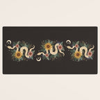 Year of the Snake - 2025 Calendar - Black Desk Mat Gallery Image 3
