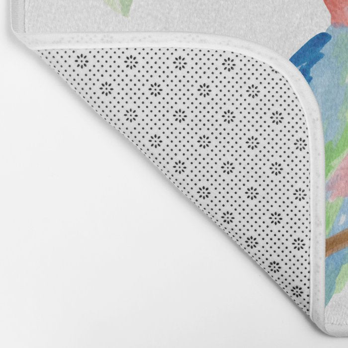 Hummingbird Bath Mat Gallery Image 2