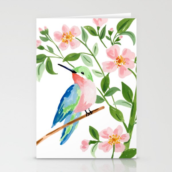 Hummingbird Stationery Card Gallery Image 2
