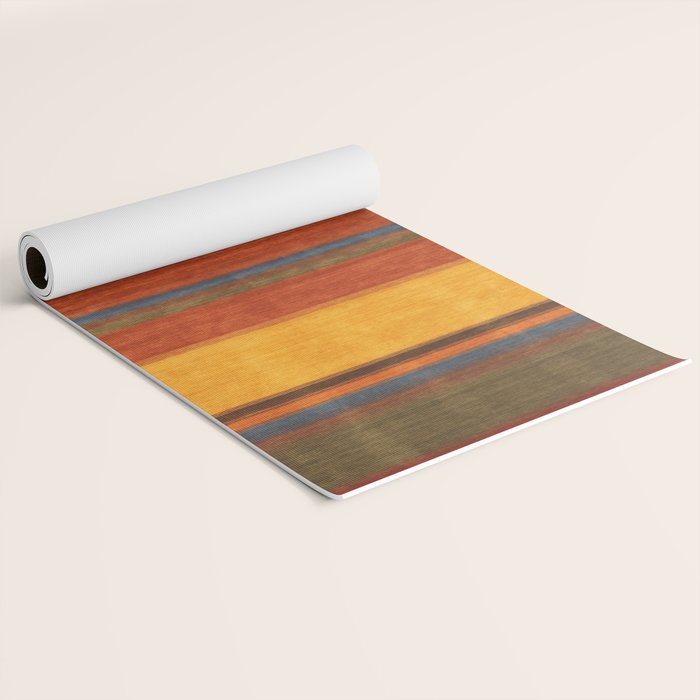 Traditional Rug Artwork Yoga Mat Gallery Image 2