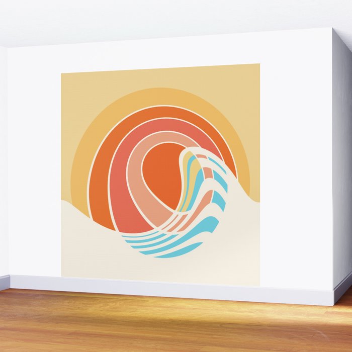 Sun Surf Wall Mural Gallery Image 2