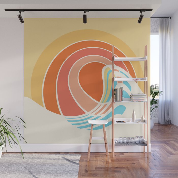 Sun Surf Wall Mural Gallery Image 1