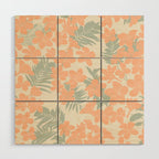 Exotical flowering blooms AH Wood Wall Art Gallery Image 1