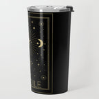 L'Etoile or The Star Tarot Gold Travel Mug Gallery Image 2