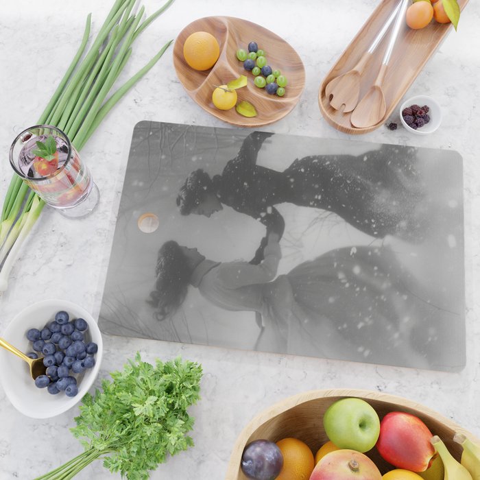 Snowfight Cutting Board Gallery Image 2