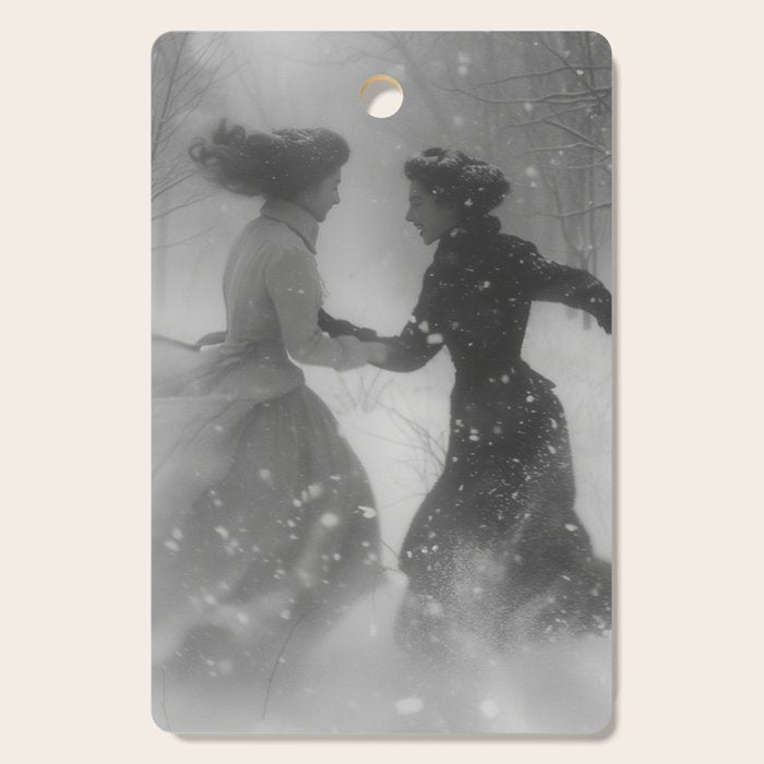 Snowfight Cutting Board Gallery Image 1