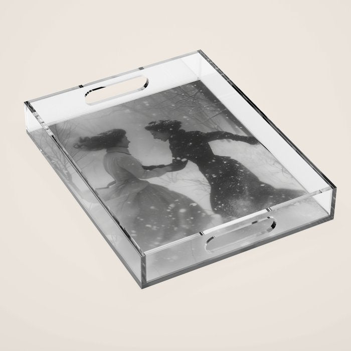 Snowfight Acrylic Tray Gallery Image 1