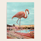 Flamingo on Holiday Poster Gallery Image 4