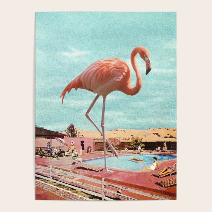 Flamingo on Holiday Poster Gallery Image 4