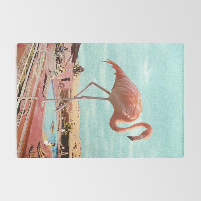 Flamingo on Holiday Rug Gallery Image 2