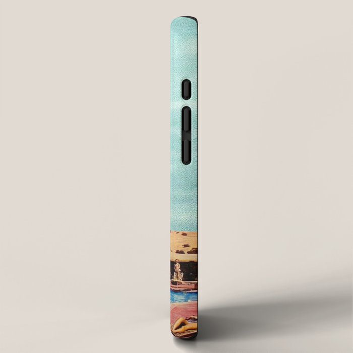 Flamingo on Holiday iPhone Case Gallery Image 2