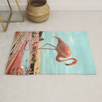 Flamingo on Holiday Rug Gallery Image 1