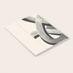 Interwoven Lines Abstract Art 1 Notebook Gallery Image 3
