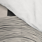 Interwoven Lines Abstract Art 1 Comforter Gallery Image 4