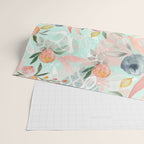Abstract painting of flowers and plants Wrapping Paper Gallery Image 2
